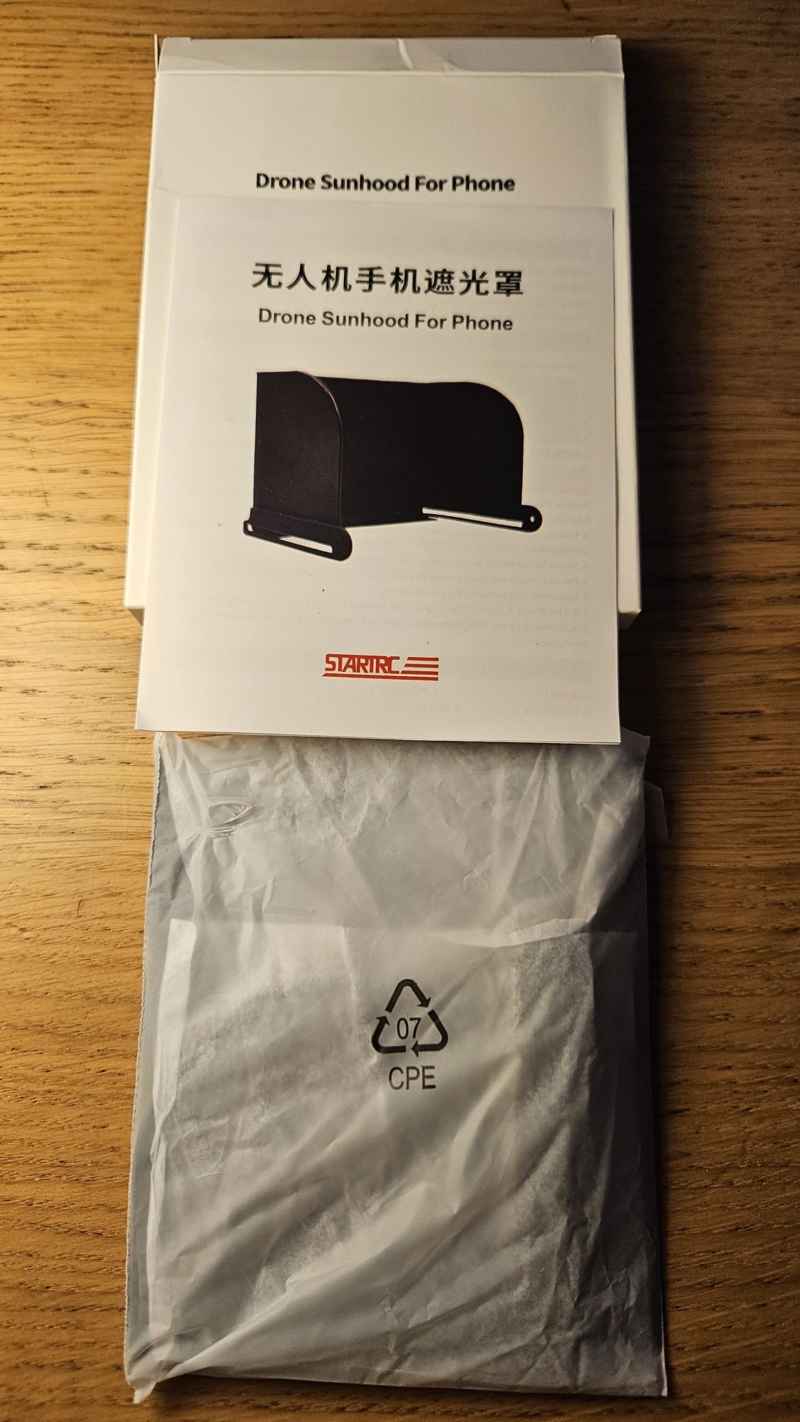 Drone Sunhood for Phone