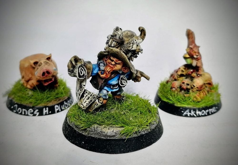 Warhammer Blood Bowl zestaw Halfling Team, boisko, kości etc. , w pełn
