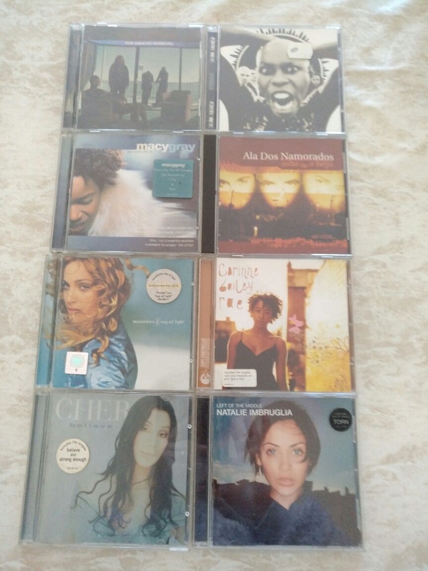 CDs de música diversos