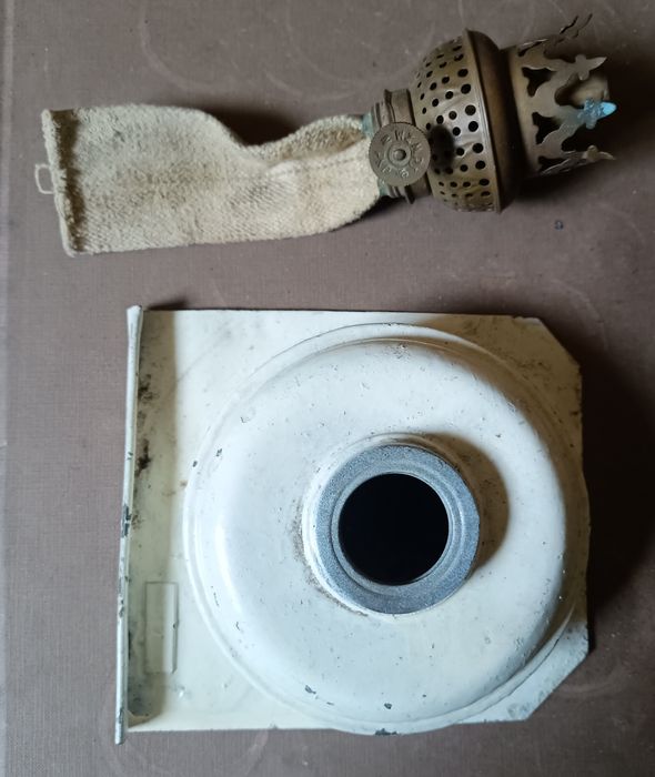 PKP. Lampa naftowa, kolejowa, vintage.