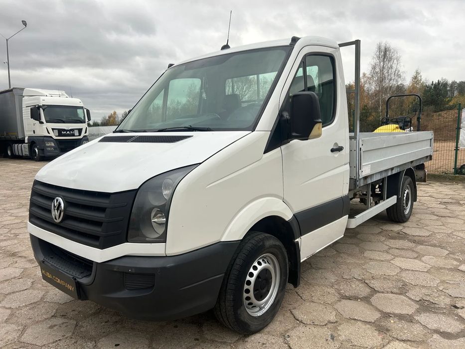 Volkswagen CRAFTER 2.0 TDI / 5 SZTUK / SKRZYNIA 3.40 M / ROZSTAW OSI 3.70 M / POLSKI SALON !!  4x Sprinter + Crafter / Skrzynia burtowa dł. 3.40 m / FAKTURA VAT 23 %