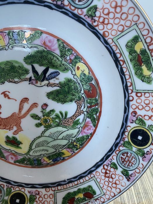 Prato de Porcelana chines antigo