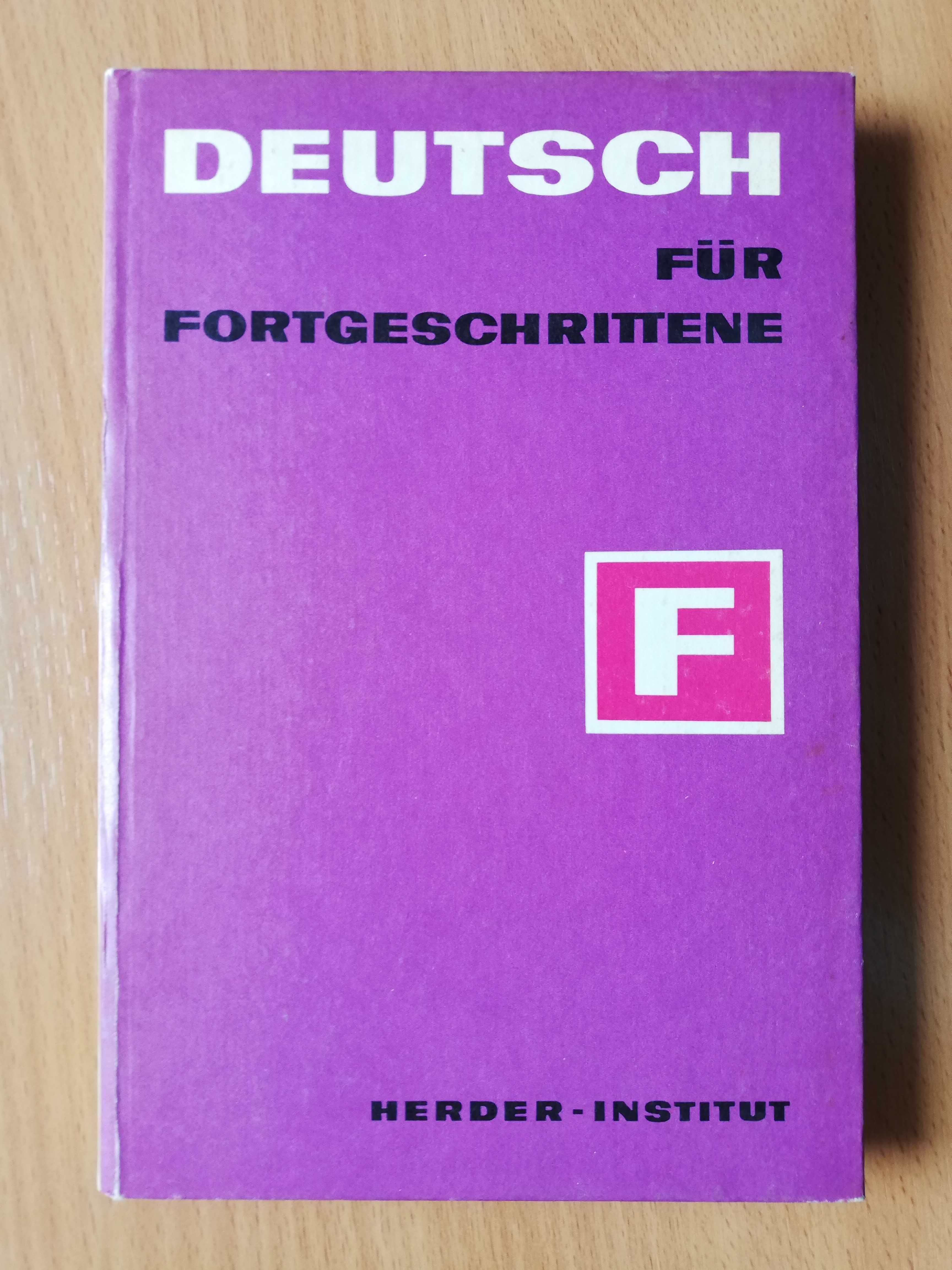 Niemiecki dla zaawansowanych z ćwiczeniami Deutsch Für Fortgeschritten