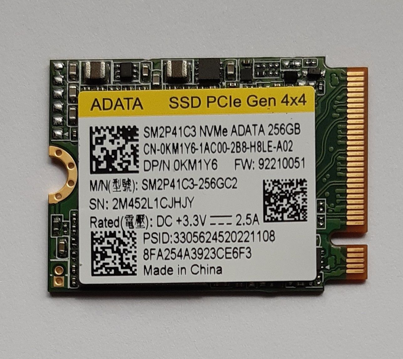 Dysk SSD 256GB ADATA PCIe NVMe Gen 4x4