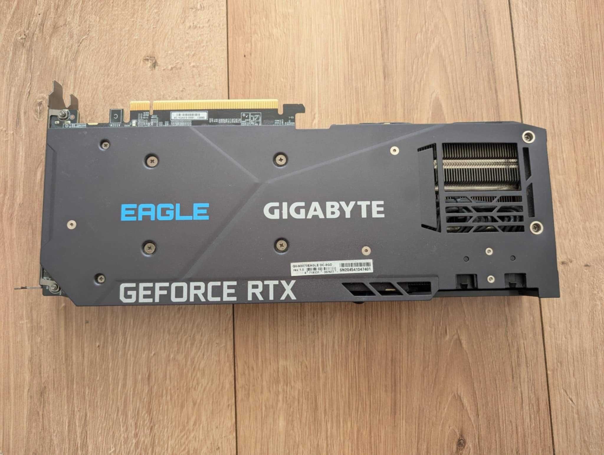 Gigabyte GeForce RTX 3070 EAGLE OC 8GB GDDR6