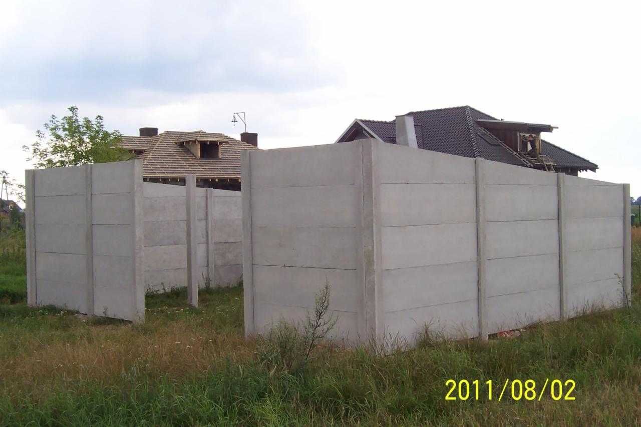 Ogrodzenia Betonowe ,Garaże , Płoty , Wiaty do 3,5m 4m