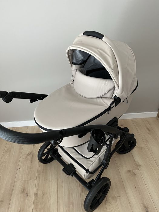 Wózek Junama Space Eco 2w1 – beżowy, stan bardzo dobry