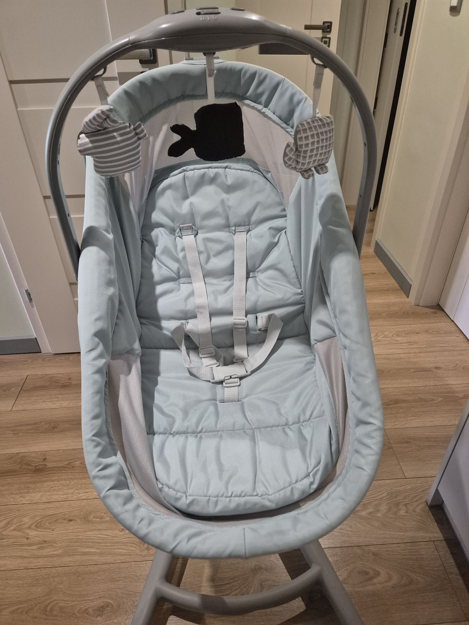 Chicco, Baby Hug 4in1 Air, kołyska, leżaczek, krzesełko