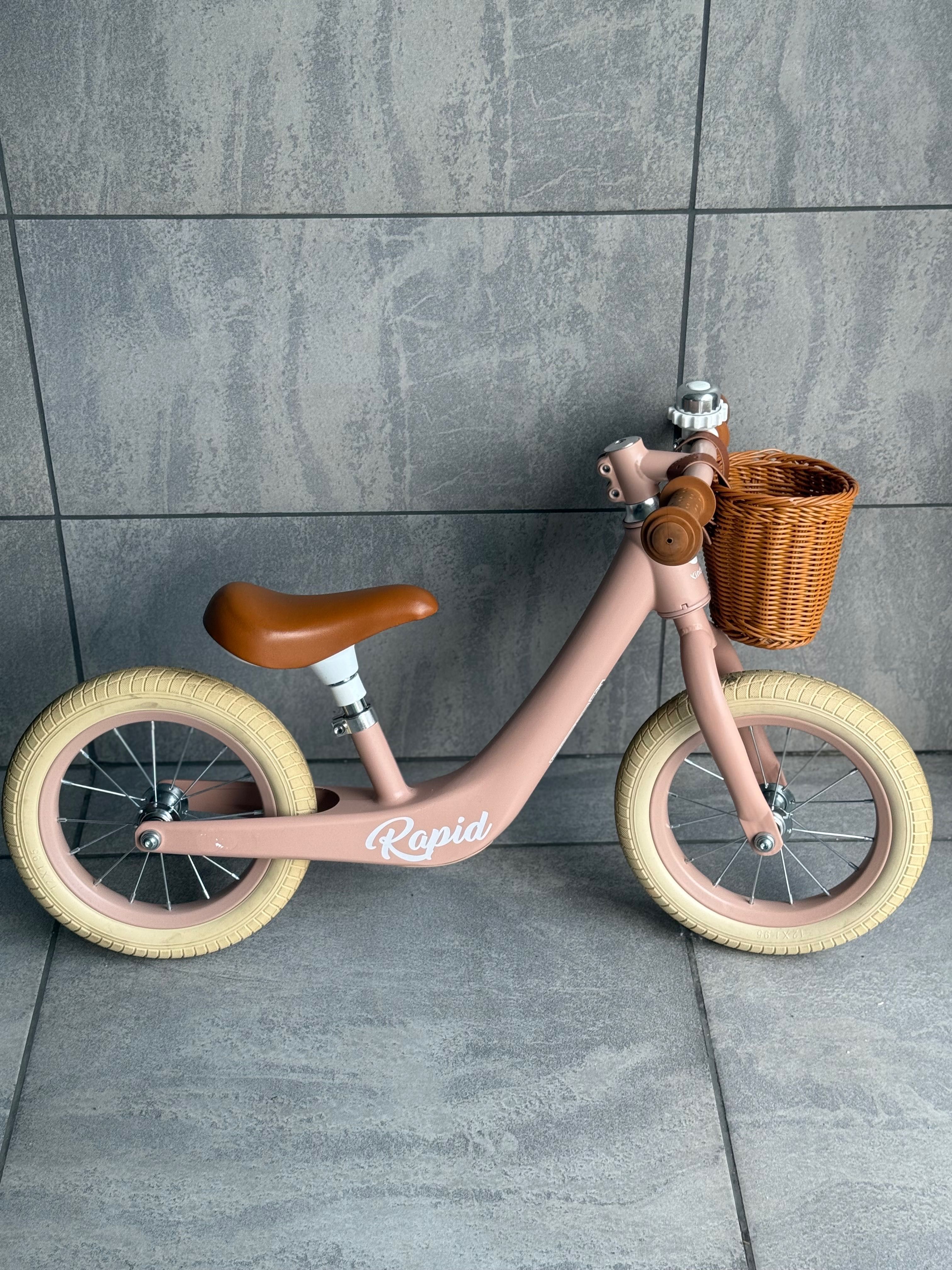 Rowerek biegowy Kinderkraft Rapid Pink
