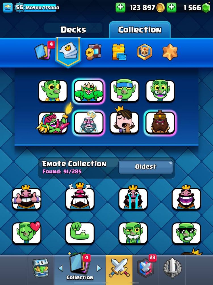Акаунт clash royal особистий