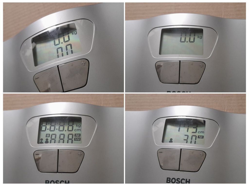 Весы напольные BOSCH PPW 2000 и PPW 2200. На запчасти.