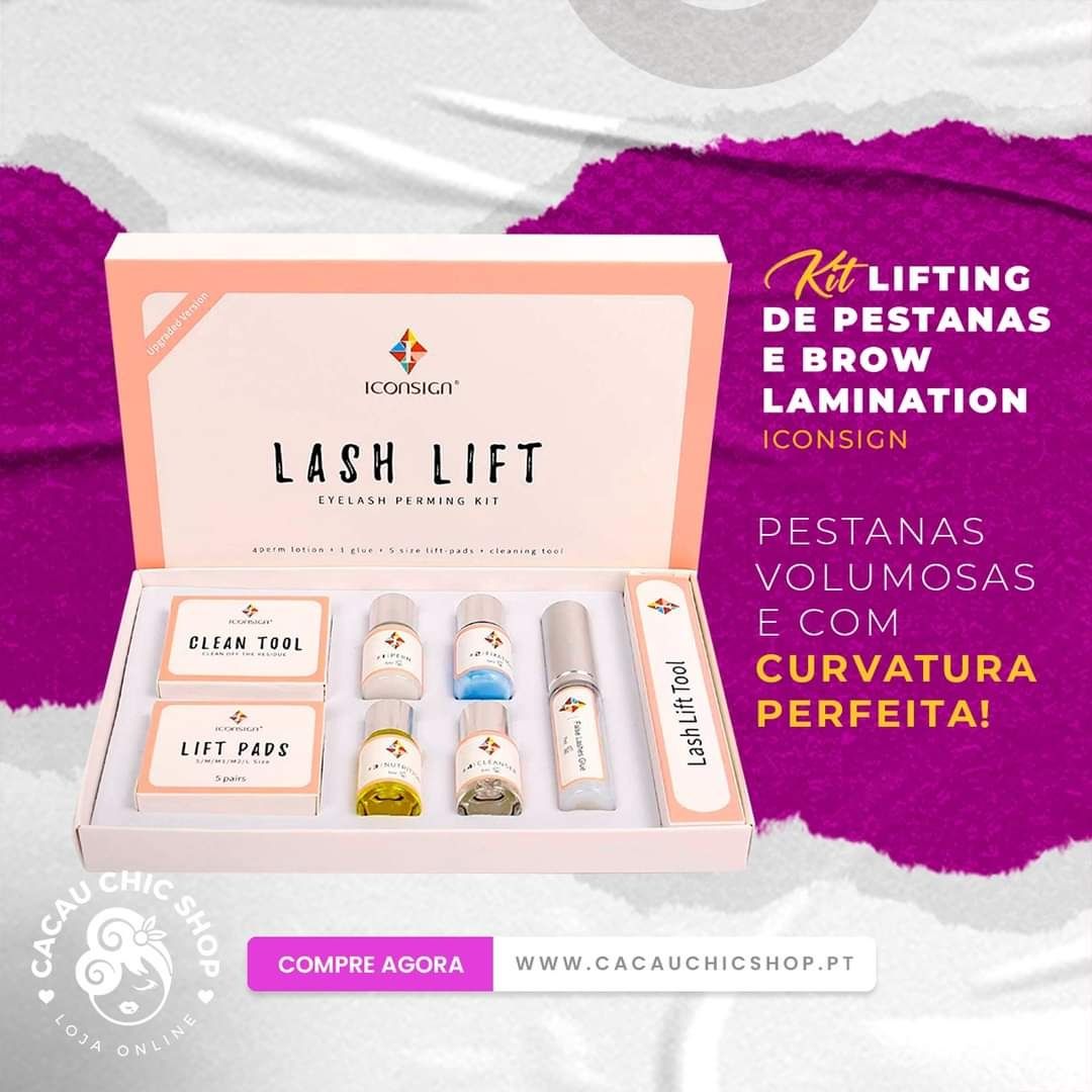 Kit Lifting Pestanas Brow Lamination Lash Lift Novo Iconsign