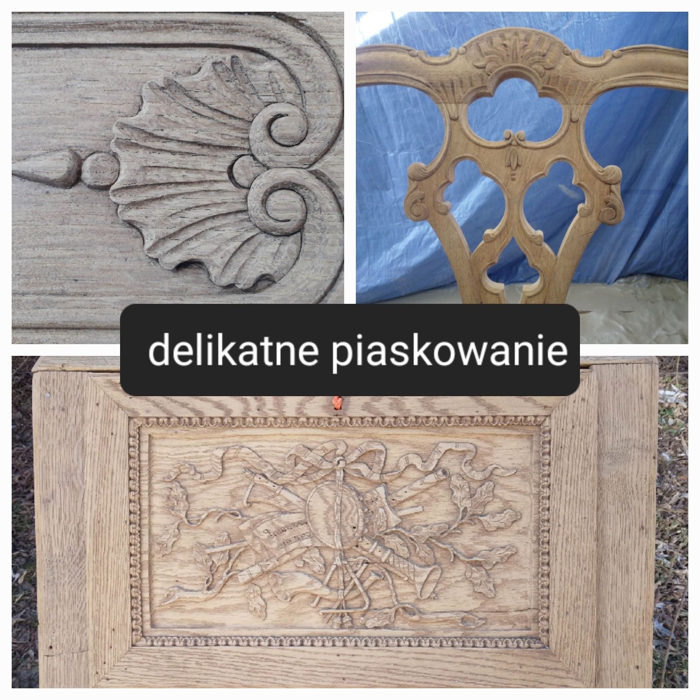 Sodowanie piaskowanie domów drewnianych cegły kamienia.