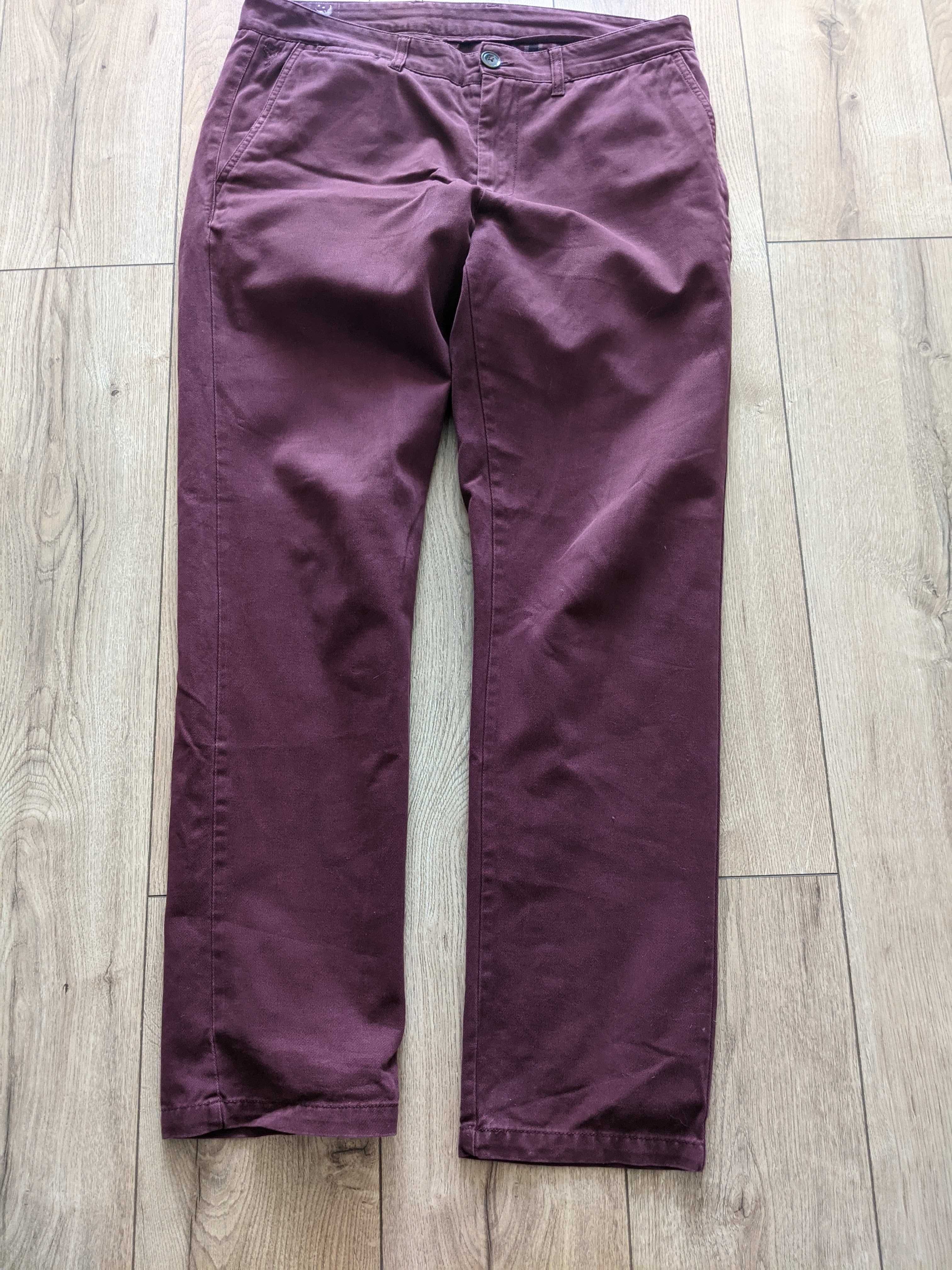 Spodnie męskie 34/32 fajny kolor Bytom coton pas96