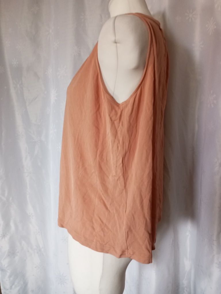 Luźny letni top 100% wiskoza rozmiar S H&M
