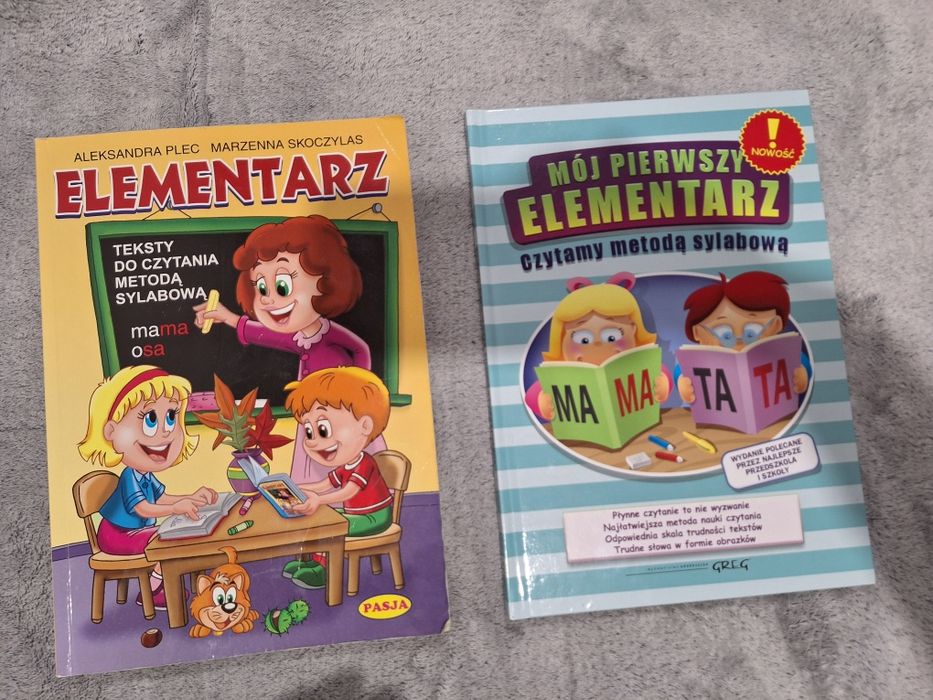 Elementarz czytamy metodą sylabową