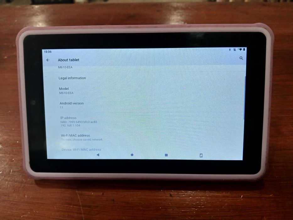Tablet infantil Yotopt como novo android 11