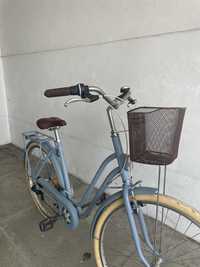 Bicicleta de cidade Elops 520 quadro baixo