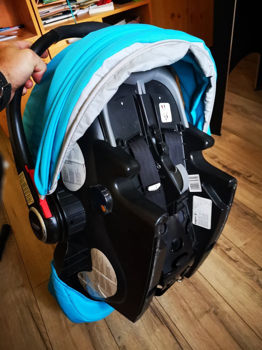 Fotelik Graco z bazą - kołyska