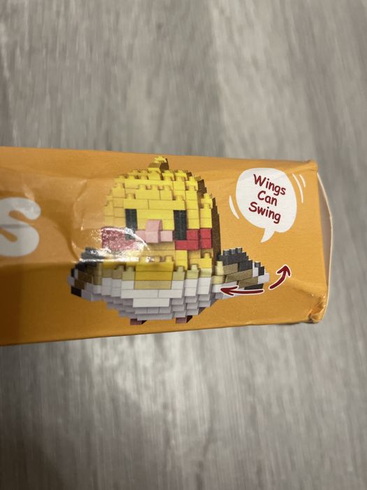 2 kits Blocos de construcao pássaros