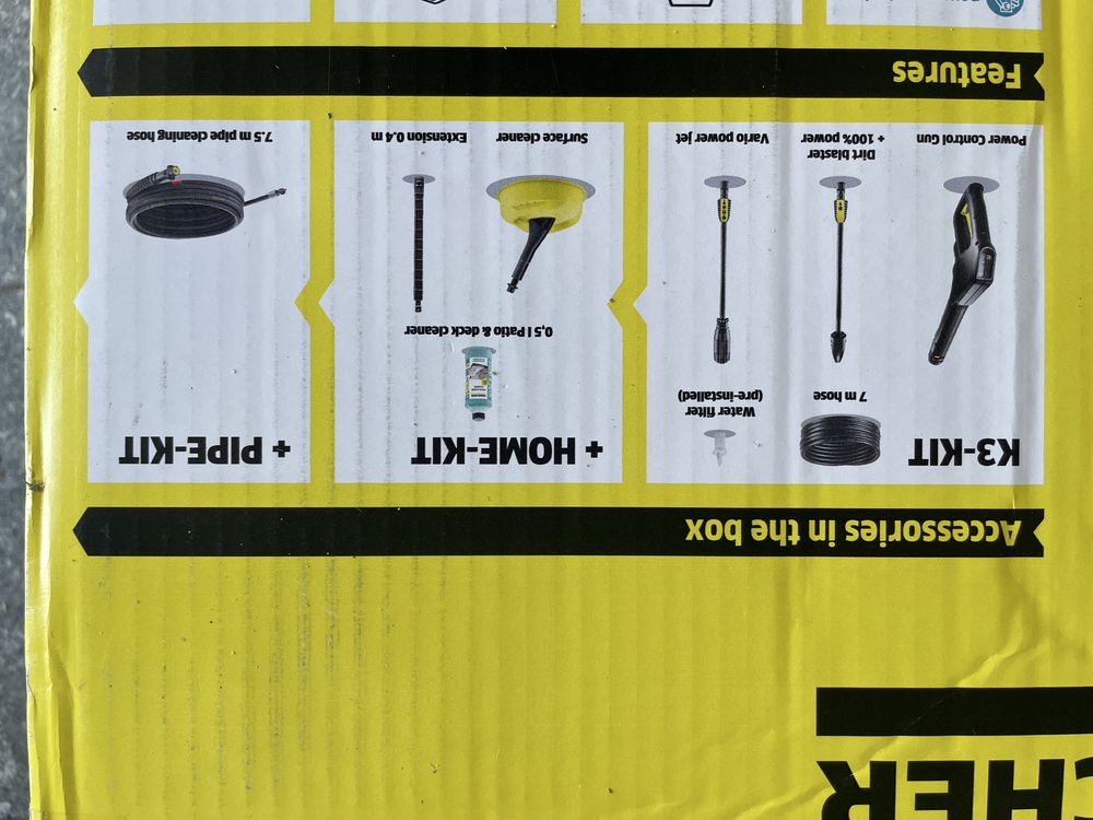 Nowa myjka cisnieniowa Karcher K 3 POWER CONTROL HOME & PIPE