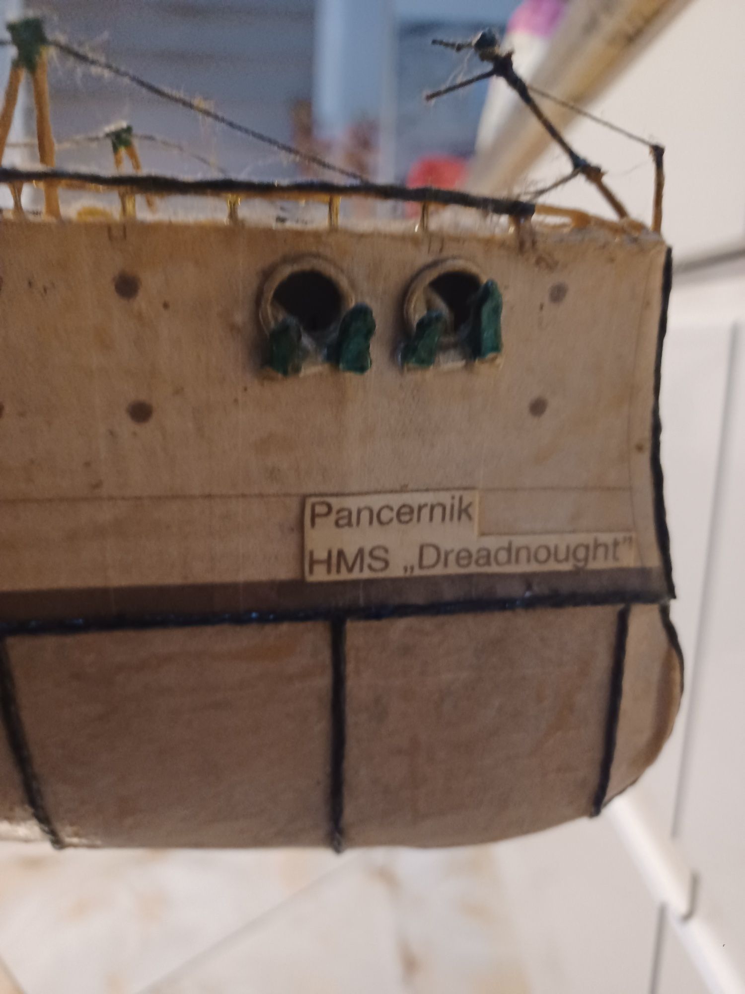 Model PANCERNIK HMS Dreadnought