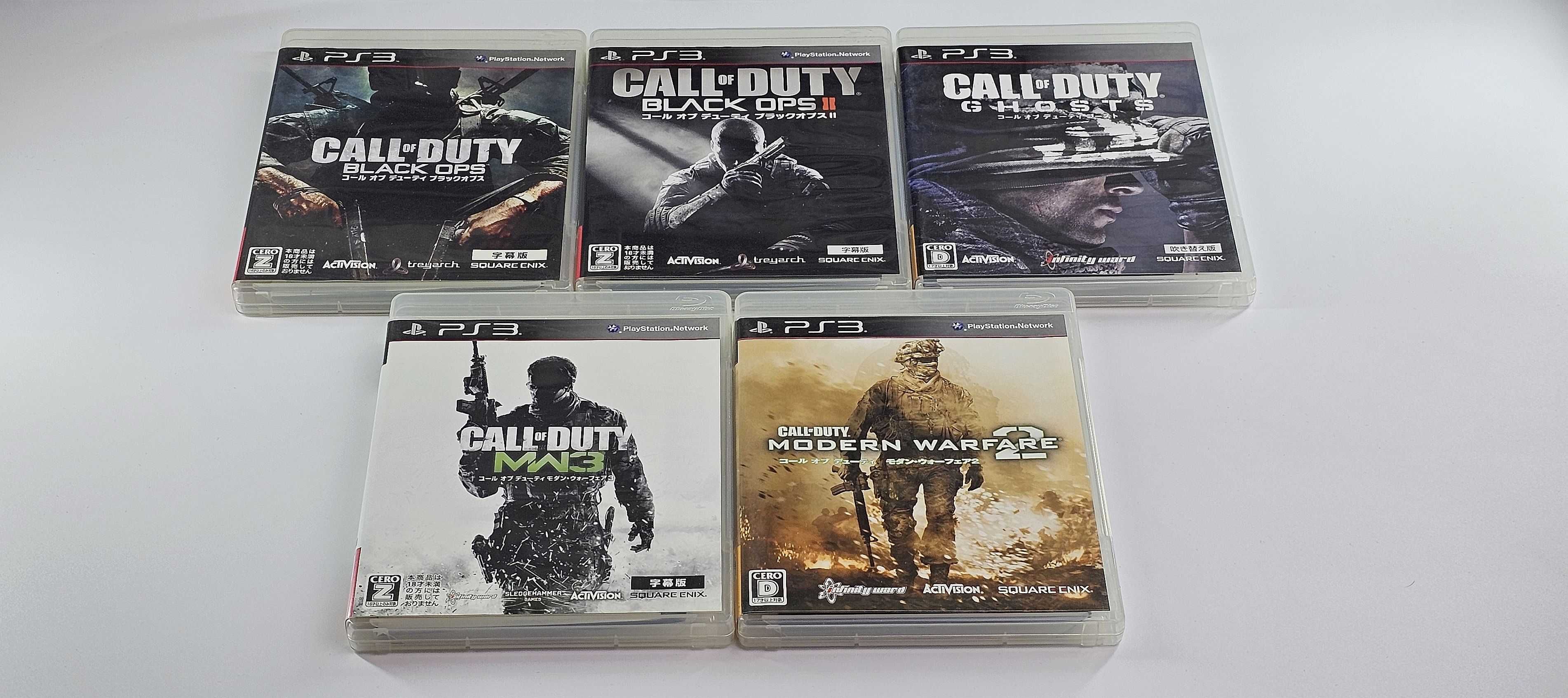 Call of Duty seria 5ciu gier na Playstation 3
