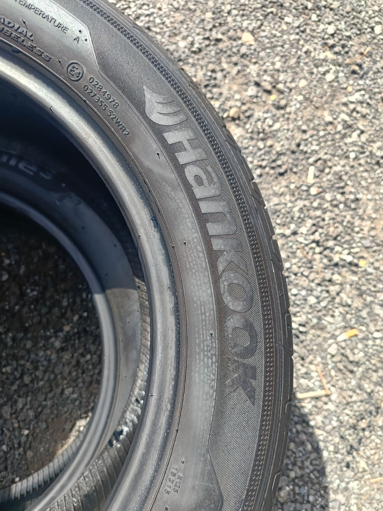 Opony Letnie Hankook 215/55-17 Cena za 2 Sztuki