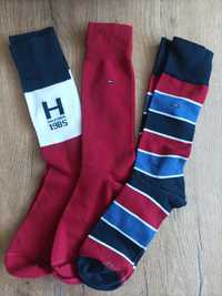 Nowe oryginalne skarpety Tommy Hilfiger eleganckie