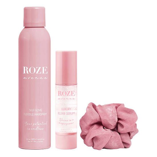 Roze Avenue Styling Trio In Stylish Mesh Bag