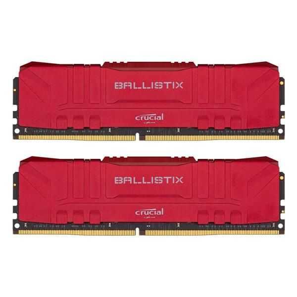 Memória RAM Crucial Ballistix 16GB DDR4 2x8GB 3200 CL16