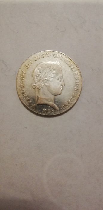 10 Kreuzerów 1848 K.B. SZ. Maria na rewersie.