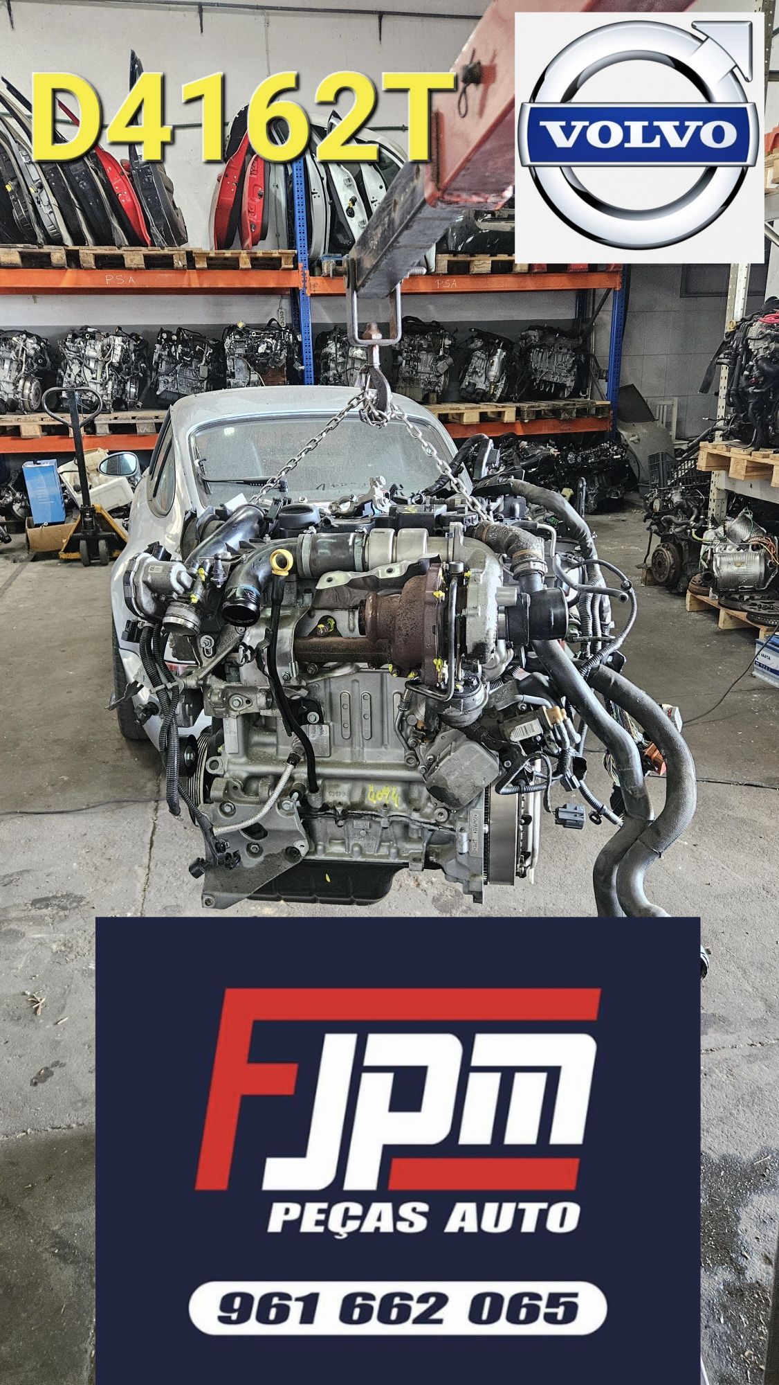 Motor volvo v40 1.6d D4162T