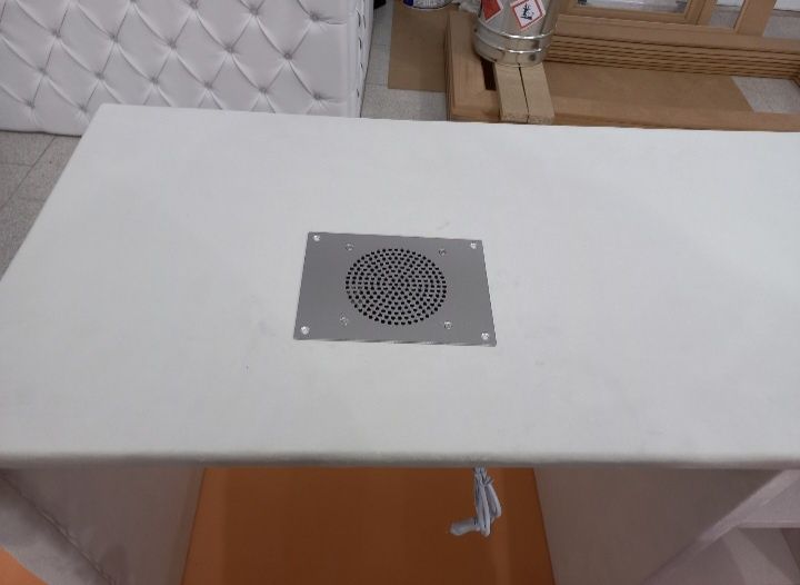 Aspirador de manicure, colocar na mesa