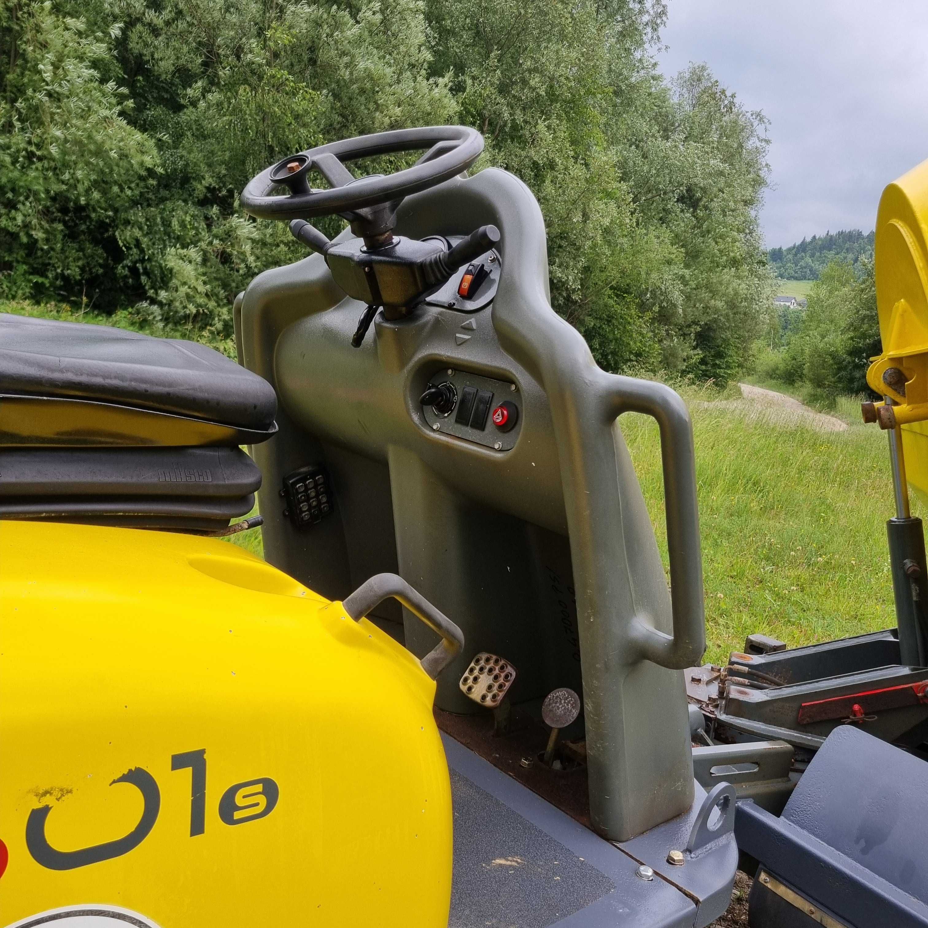 Wozidło 1,5t WACKER NEUSON 1501 zNorwegii 2016r JAK NOWE 1050Mtg Obrót