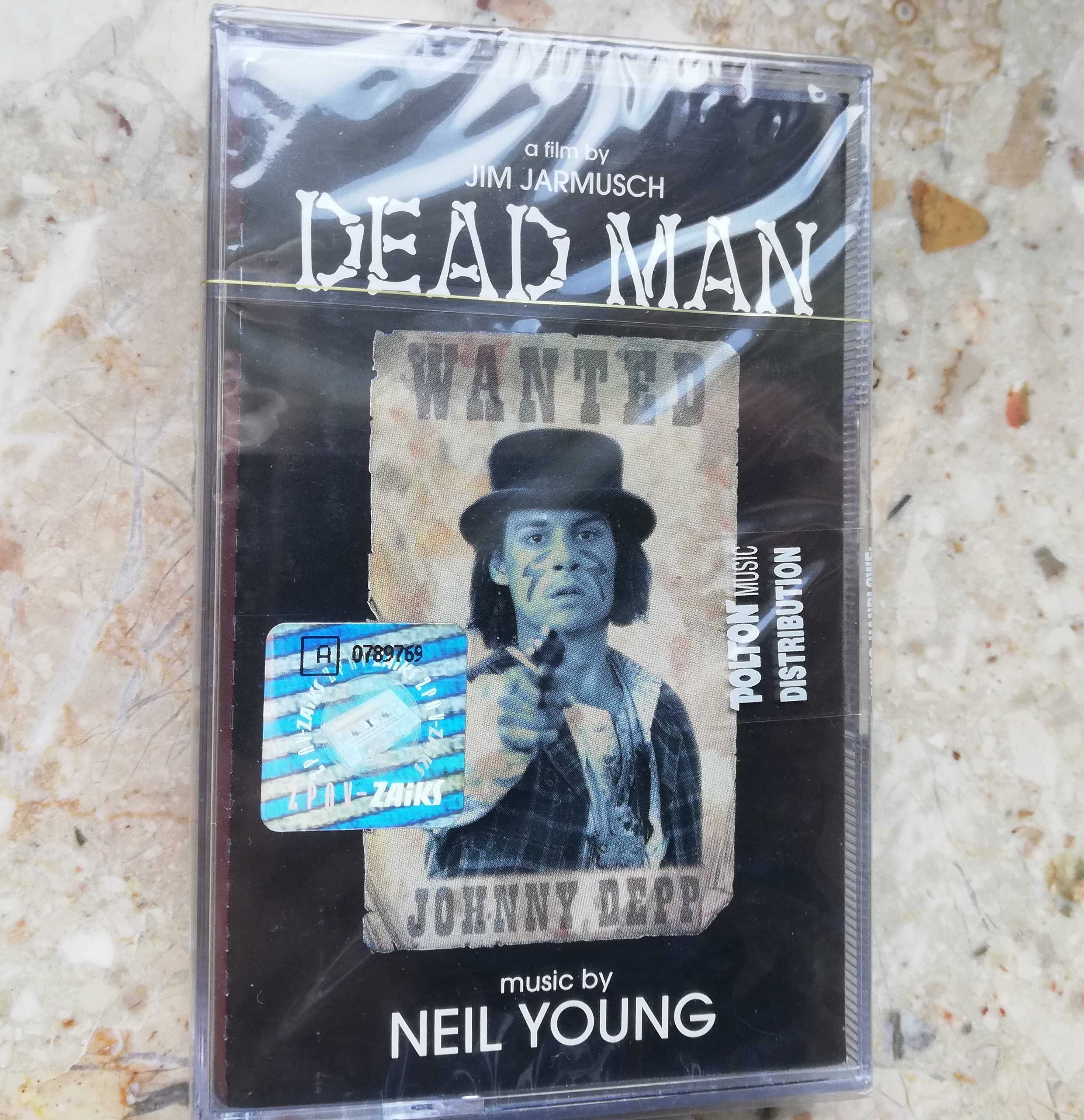 Neil Young  "Dead Man" muzyka z filmu, kaseta. Nowa.