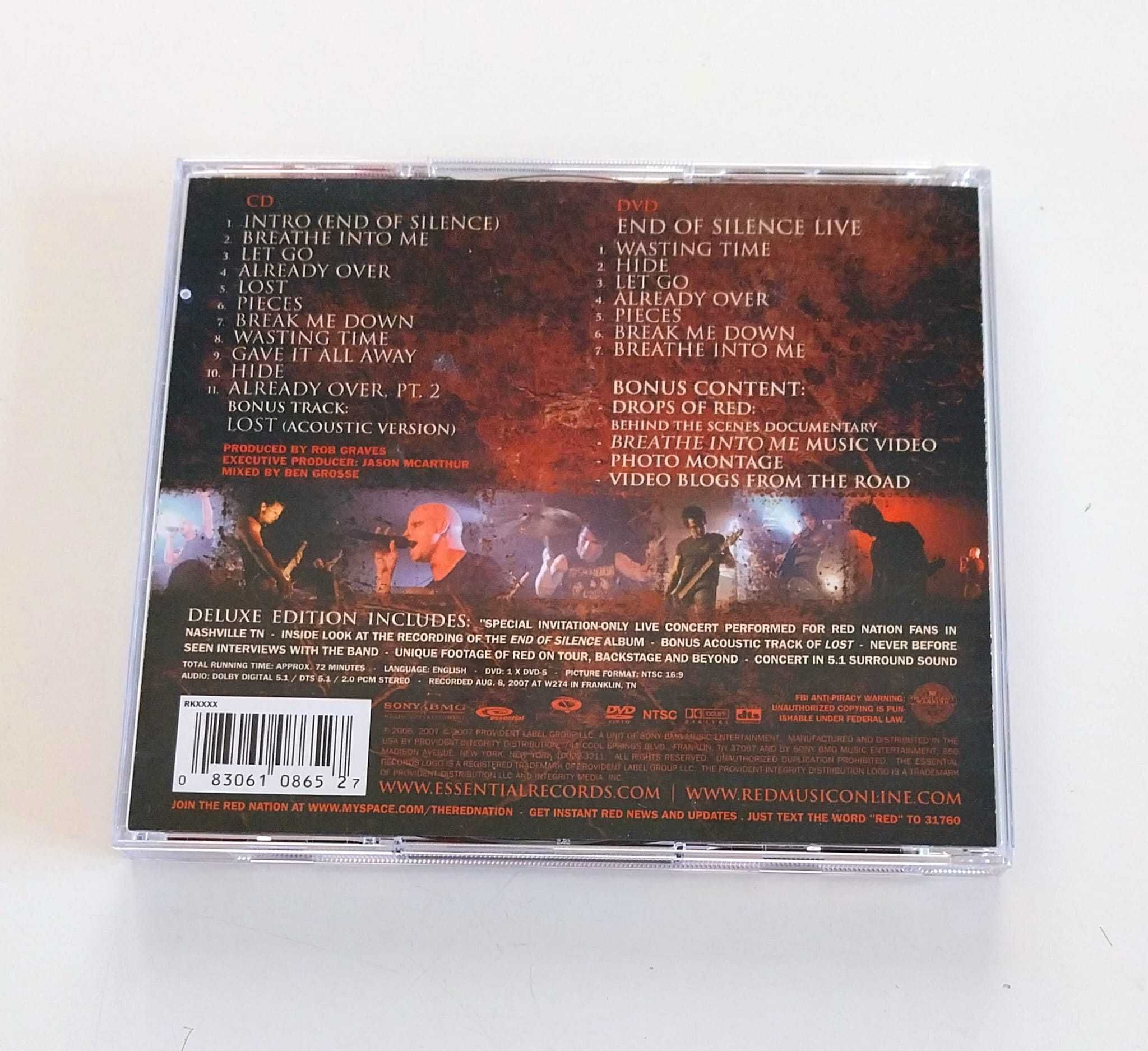 RED - End of Silence CD DVD [deluxe edition]