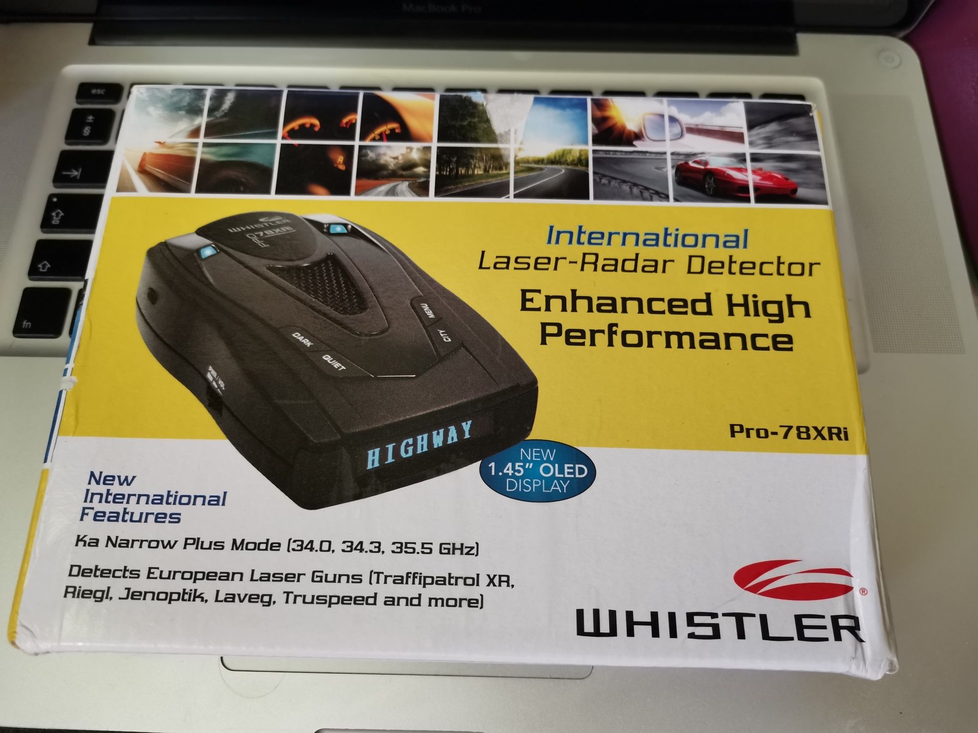 Antyradar Whistler Pro 78XRi