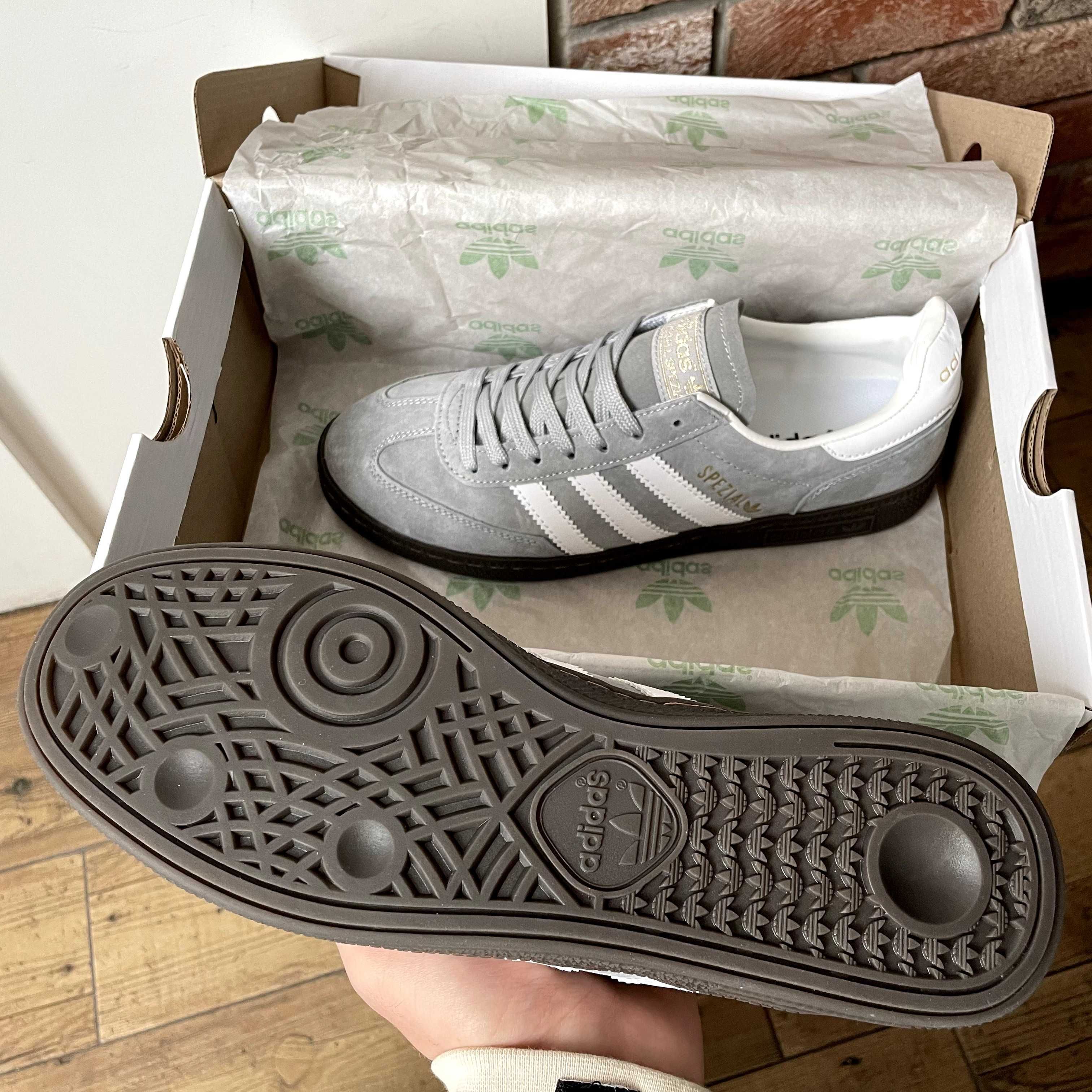 Кросівки Adidas Spezial Grey White 41-46р