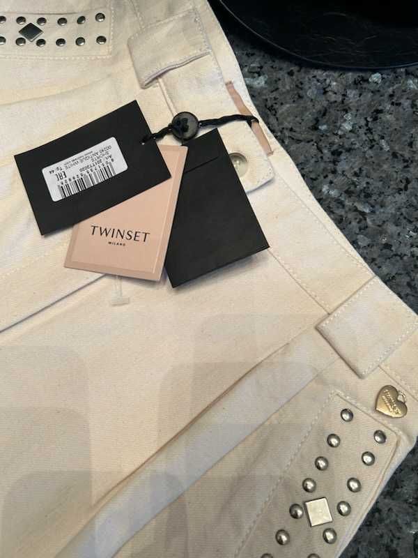 Spodenki damskie Twinset - złote serduszko  r. S
