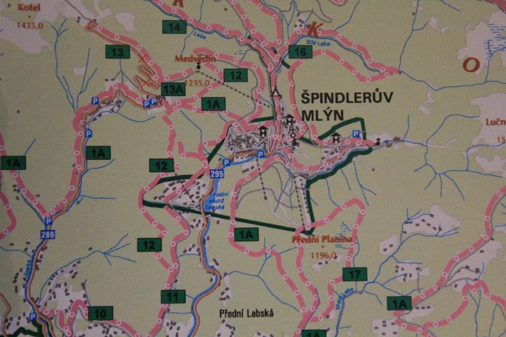 Karkonosze z siodełka roweru-mapa-150