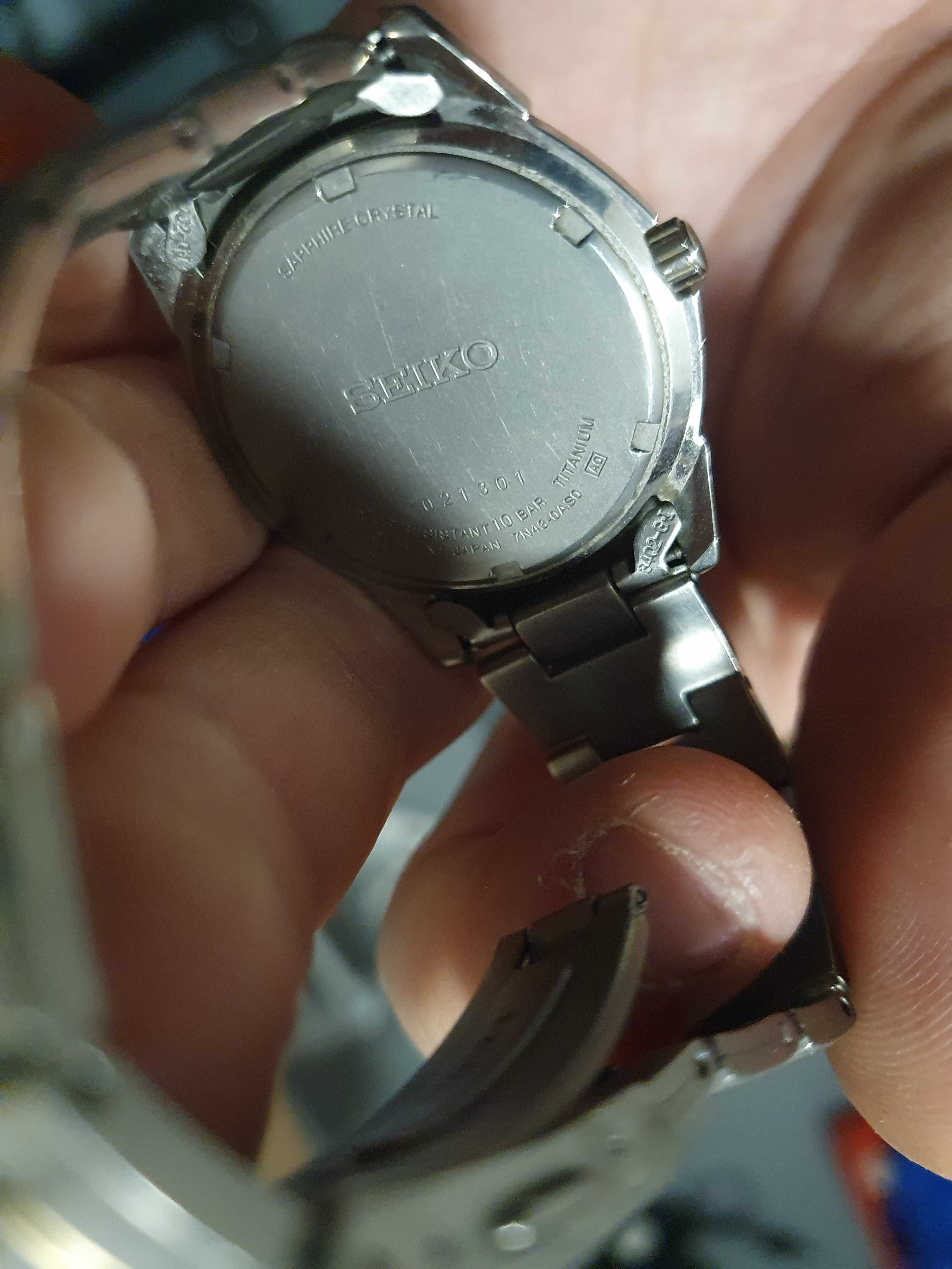 Seiko Sapphire Titanium 100m