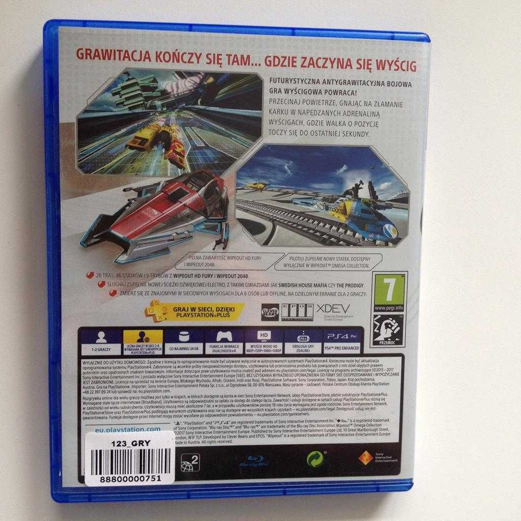 Wipeout Omega Collection Playstation 4 PS4 PL Sklep W-wa Ursynów
