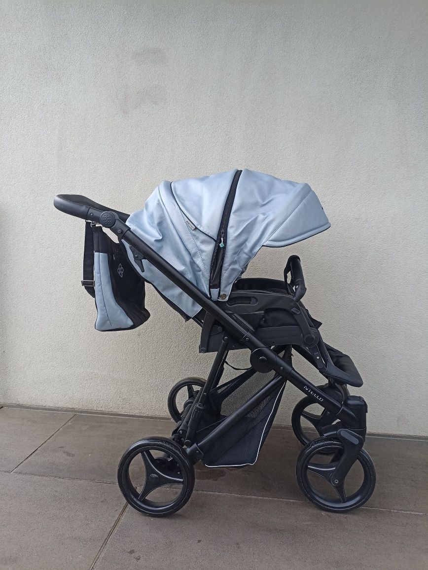 Wózek 4/1 Bebetto nitello z fotelikiem cybex plus baza ISOFIX
