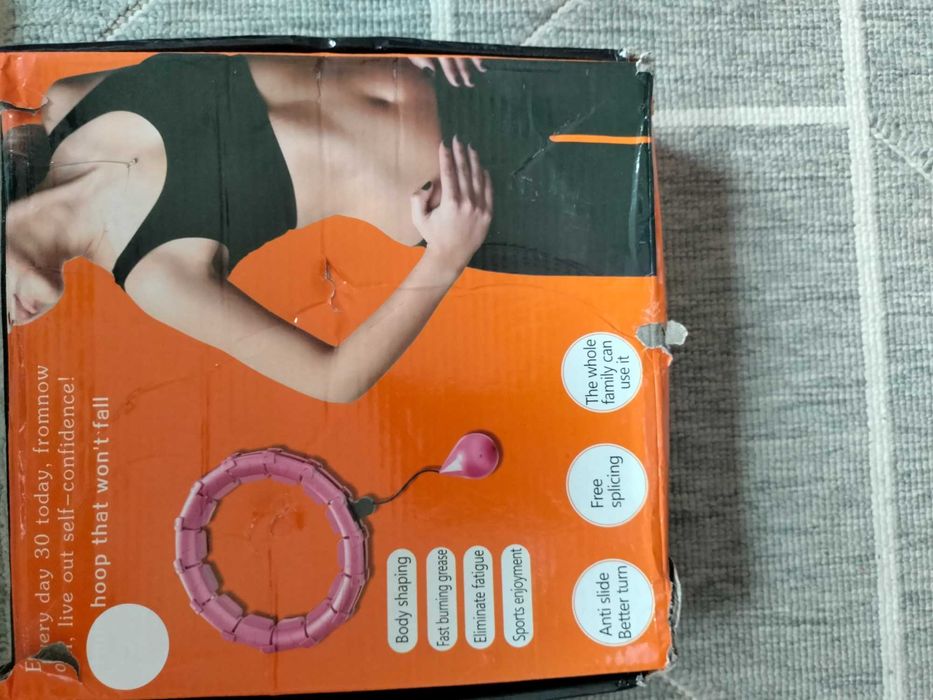 Hula hop odchudzające z obciążeniem