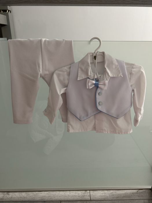 Strój na chrzest dla chłopca rozmiar 62