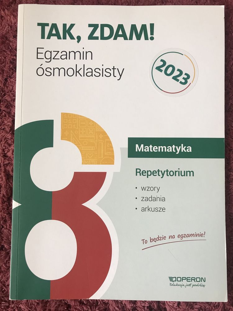 Egzamin ósmoklasisty zestaw książek