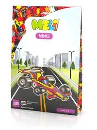 Klocki Meli Minis Car 3In1 Thematic Wafle Puzzle Mozaika 1000 El