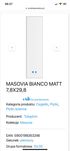 Tubądzin Masovia Bianco matt