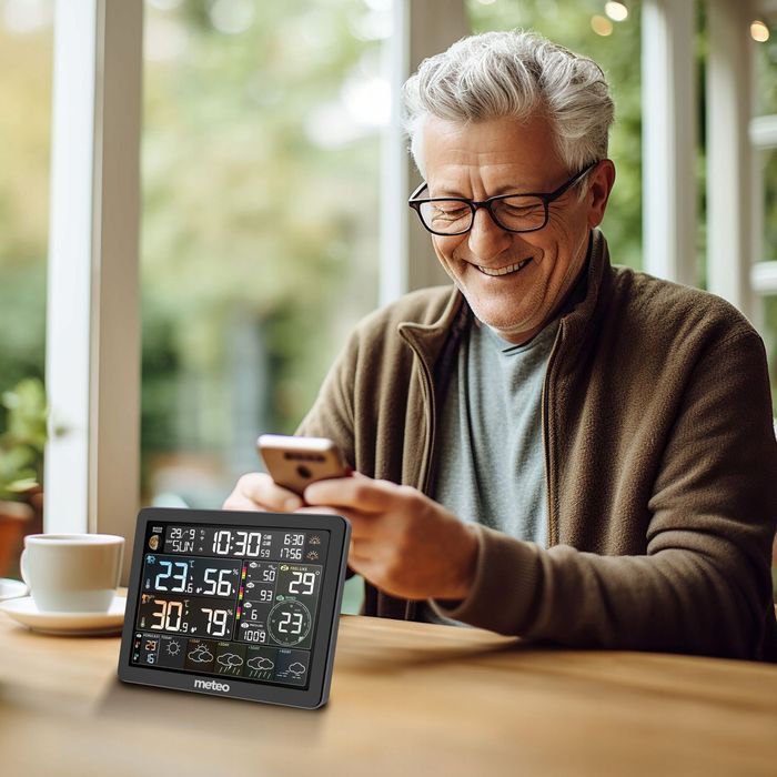 Stacja Pogodowa Wifi + Miernik Zanieczyszczenia Powietrza